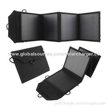 Solar Mobile Chargers, Compatible with 5V USB-charged Devices